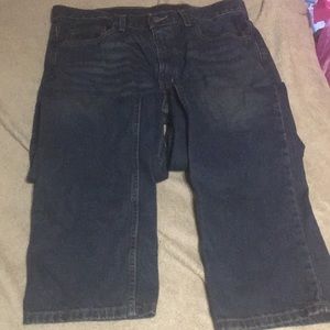 Levi boot cut jeans